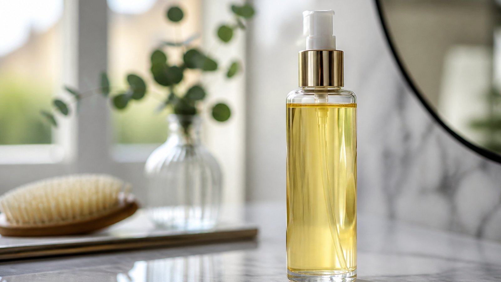 Hero leave-in split end serum bottle for UK comparison