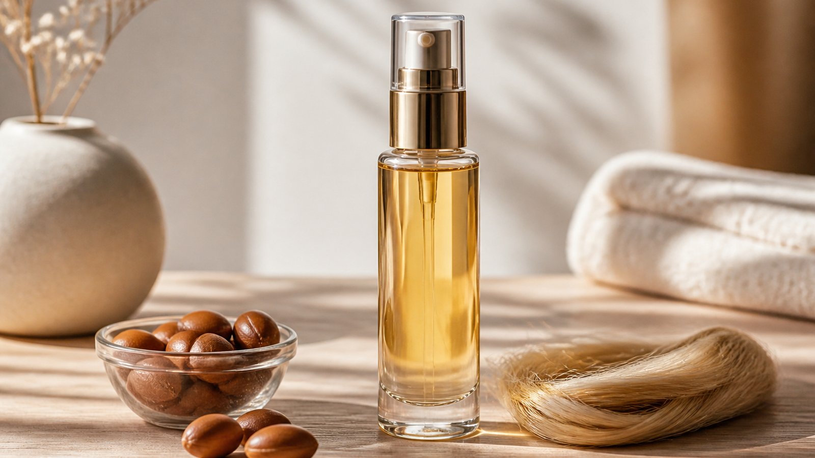Hero leave-in split end serum bottle for UK comparison
