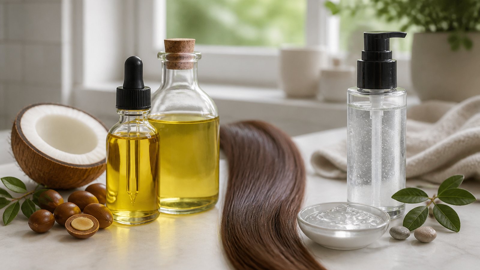 Hero leave-in split end serum bottle for UK comparison